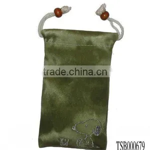 Hot Sale Promotional Small Fabric Drawstring Bags for Mobile Phone thumbnail-1