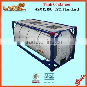 ASME Standard 20ft T13 Hydrogen Peroxide Tank Container thumbnail-1