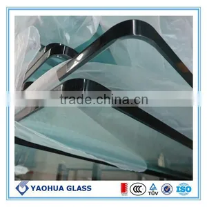 10mm Tinted HS Glass Fencing With Water Cutting and Cutout thumbnail-2