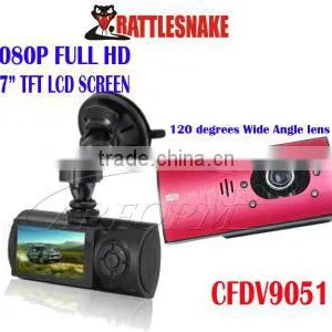 1080P 4 Times Digital Zoom Car Video Recorder thumbnail-1