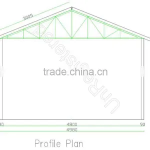 Durable One Bedroom Prefabricated Family Residential Living House Design Plan thumbnail-5