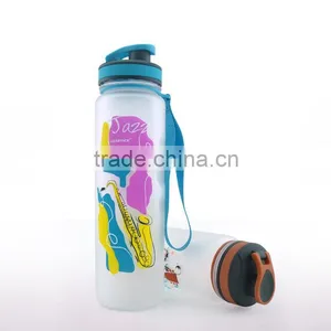 Silicone Body+ PP Cover,Silicone Material and Water Bottles Drinkware Type Plastic Drinking Bottle thumbnail-4