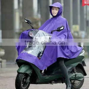 Plus Size Outdoor Rain Poncho for Bike and Motocycle Wholesale thumbnail-1