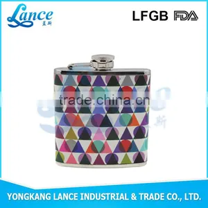 Hot Sale in South America Market 4oz Camouflage Shaped Hip Flask thumbnail-1