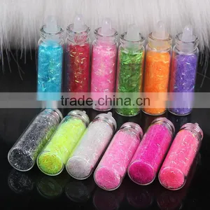 Long Strip Beautful Nail Sequin Glitter Nail Art Kit 12 Color 3D Nail Art Decoration Nail Art Bottle Wholesale Bulk Glitter thumbnail-1