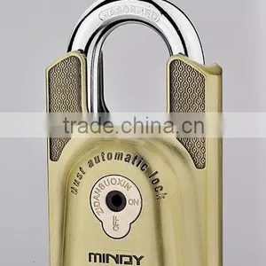 Excellent Quality Zinc Alloy Shackle Half Protected Vane Key Padlock thumbnail-1