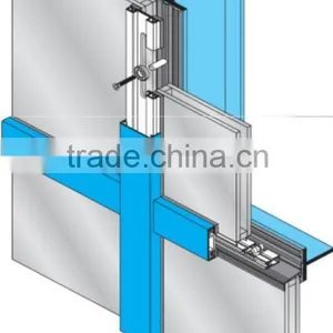 Aluminum Frame Glass Curtain Wall thumbnail-5