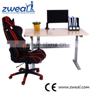 Handle Crank Adjustable Height Standing Desk Frame thumbnail-2