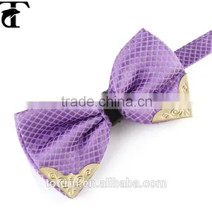 Stylish Unisex Blank Silk Ties Bow Ties Party Supplies thumbnail-6