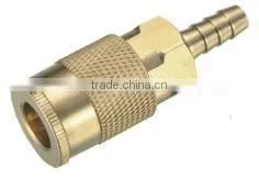 USA Industrial Milton Type Air Quick Coupling, Coupler With Hose Barb 1/4''body U01 thumbnail-1