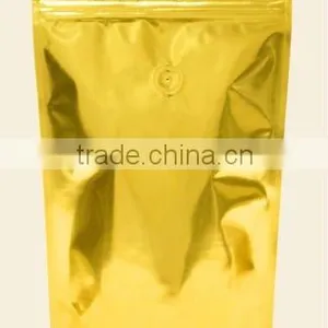 Golden Foil Standing Bag With Oneway Valve thumbnail-1