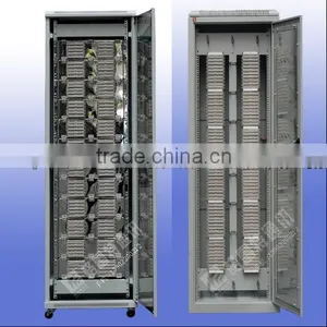 Cold Stainless Steel Outdoor Optic Fiber Distribution Cabinets(ODF) With Cable Fixed Ground Unit thumbnail-1