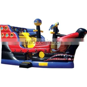 Inflatable Pirate Ship Obstacle Course thumbnail-1