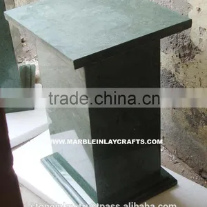 Decorative Green Stone Dining Table Stand thumbnail-1