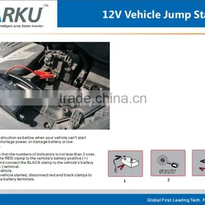 Carku Portable Jump Starter 14000mAh Battery Jump Pack LED Light Battery Multi-function Jump Starter thumbnail-4
