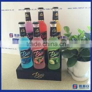 2016 Factory Directly Acrylic Wine Bottle Display / 6 Bottle Circle Hole Acrylic Wine Display Holder thumbnail-1