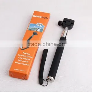 Factory Cheap Wholesale Monopod Self-portrait Camera Monopod Stainless Steel Smart Phone Monopod thumbnail-4