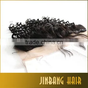 Silk Base Full Frontal Lace Closure 13x4 Brazilian Deep Wave Lace Frontal Closure Ear To Ear Lace Frontal thumbnail-6