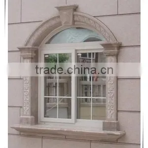 Arched Design Aluminum Sliding Window for Residence Made in Foshan thumbnail-2