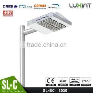 60W LED Street Light, Lens Kit for Different Beam Angle, Meanwell Driver, CE Rohs Approved, 100-140lm/W, Modular Design thumbnail-3