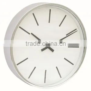 Metal Round Shaped Decorative Wall Mounted Clock thumbnail-1