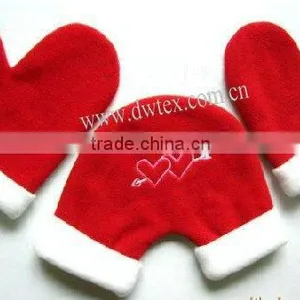2012 New Fashional Design Polar Fleece Couple Gloves thumbnail-1