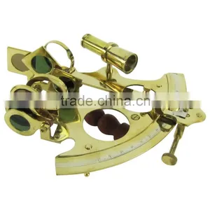 Brass Nautical Sextant-Antique Nautical Sextant- Decor Sextant- Replica Sextant With Wooden Box 1024 thumbnail-3
