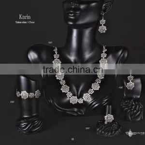 Top Quality Fashion Turkish Style Silver Plated Ring Karin 3587 thumbnail-1