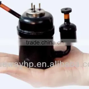 Hermetic R134a DC Brushless Rotary Refrigerator Compressor for 48V thumbnail-1