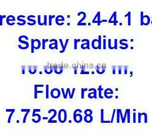 1/2"Full Circle Agriculture Irrigation Brass Impact Sprinklers thumbnail-3