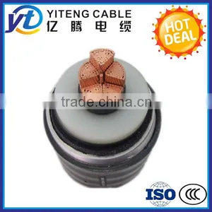 18|30kv Cu Conductor XLPE Insulated Medium Voltage Power Cable 185mm2 240mm2 400mm2 thumbnail-2