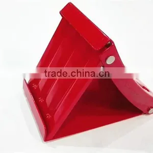 High Quality Safety Car Steel Wheel Chock Slop Stopper Safety Catch Limited Slip thumbnail-1