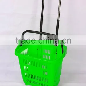 Shopping Plastic Hand Baskets thumbnail-1