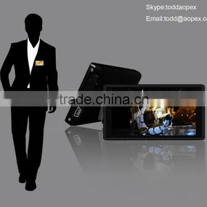 2016 the Newest Advertising Equipment/ Hot Selling Name Badge for Promotion/3 Inch Video Name Badge With 8GB Memory thumbnail-4