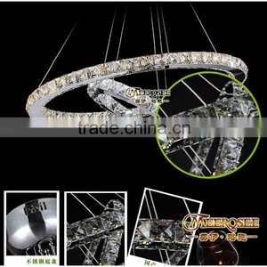 Fashion Pendant Light LED Luminaire Suspension Cristal Lampadaire Express Chandelier MD8825 2R thumbnail-2