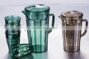 4pcs Glass Drinking Set/ Jug Set/ Juice Glass thumbnail-1