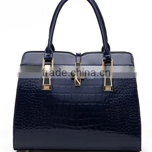 2015 New Arrived, Leather Handbag , Luxury Trendy Woman Handbag , Durable Handbag for Office Lady thumbnail-1