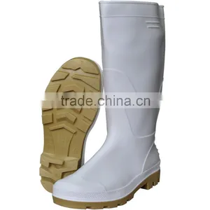 White Pvc Rain Shoes Without Steel Toe,wellington Boots thumbnail-1