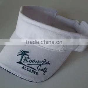 100% Cotton Custom Golf Visor thumbnail-1