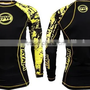 Pro Custom Printed Rash Guard Mma thumbnail-1