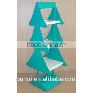 3 Tiers Tree Shape Paint Display Rack With Good Quality thumbnail-1