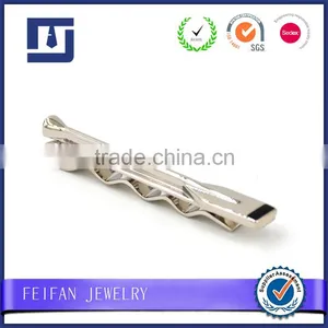 Custom Logo Engravable 316L Stainless Steel Tie Bar Make Your Own Design Tie Clips thumbnail-1