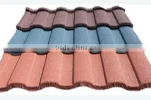 Aluminum Zinc 0.4mm Stone Coated Metal Roofing Tile With Kenya Standard thumbnail-2