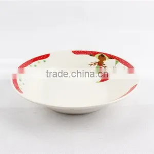 Bulk Ceramic Super White, Linyi Hongshun Soup Plate 8" Porcelain Plates thumbnail-6