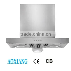 2015 New Style Kitchen Ventilator /fully Stainless Steel Housing Range Hood/Tempered Glass Smoke Exhaust Ventilator T6 thumbnail-1