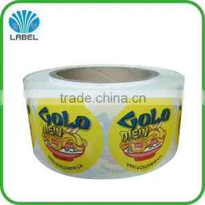 Frozen Food Grade Labels Sticker in Roll thumbnail-1