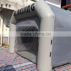 Gray Inflatable Paint Booth, Inflatable Spray Booth for Sale thumbnail-3