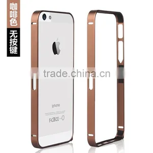China Factory Wholesale Aluminum Metal Bumper Cover Case for IPhone 5s thumbnail-1