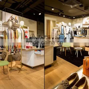 Custom Best Selling Fashion New Design Clothing Display Rack thumbnail-3