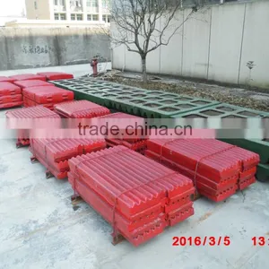 JAW CRUSHER PARTS FIXED AND MOVABLE JAW PLATE thumbnail-3